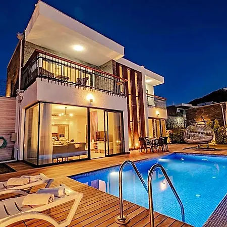 Szálloda Bd4127 5 Bedroomvilla Pool Viewinbodrumyalikavak